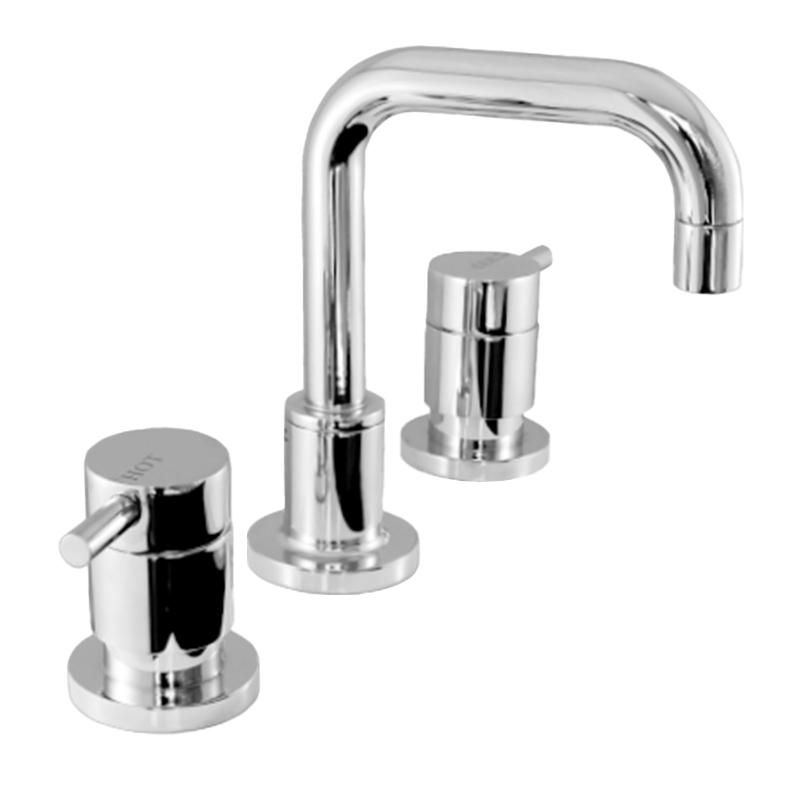 3 Piece Elle Gooseneck Spout & Mixer Set