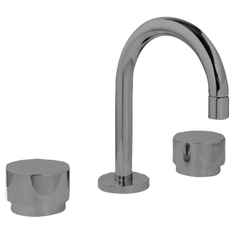 3 Piece Loui Brass Gooseneck Spout & Mixer Set
