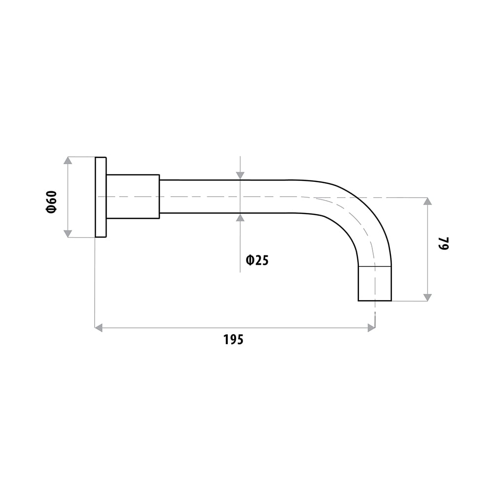 Elle Bath Spout