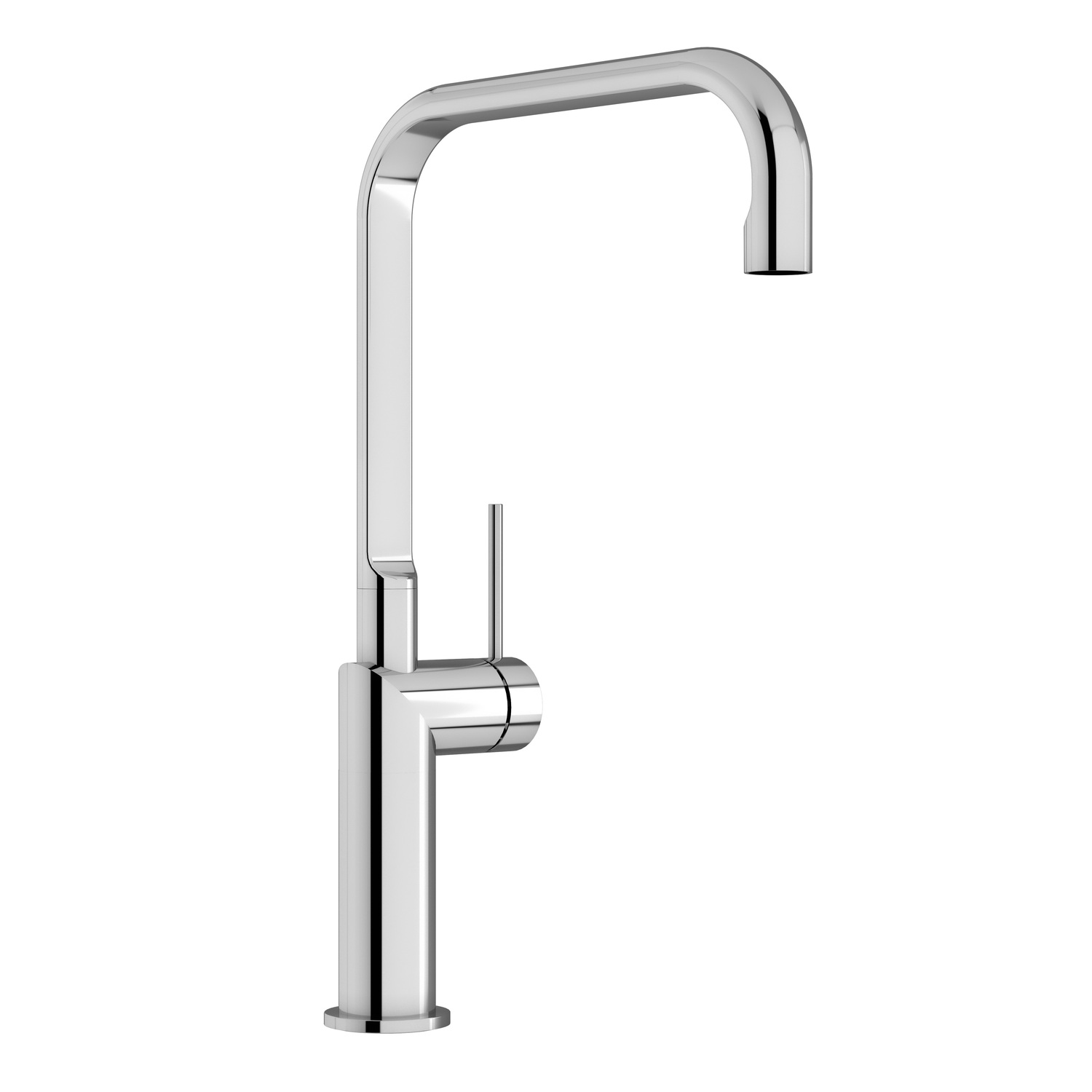Elle Stainless Steel Gooseneck Sink Mixer Tap