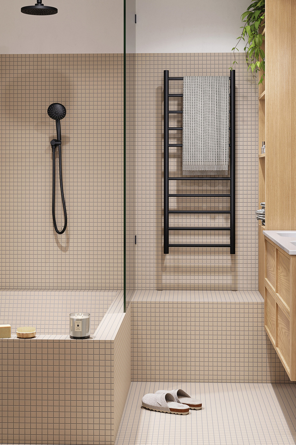 Loui-Round-Hand-held-Shower