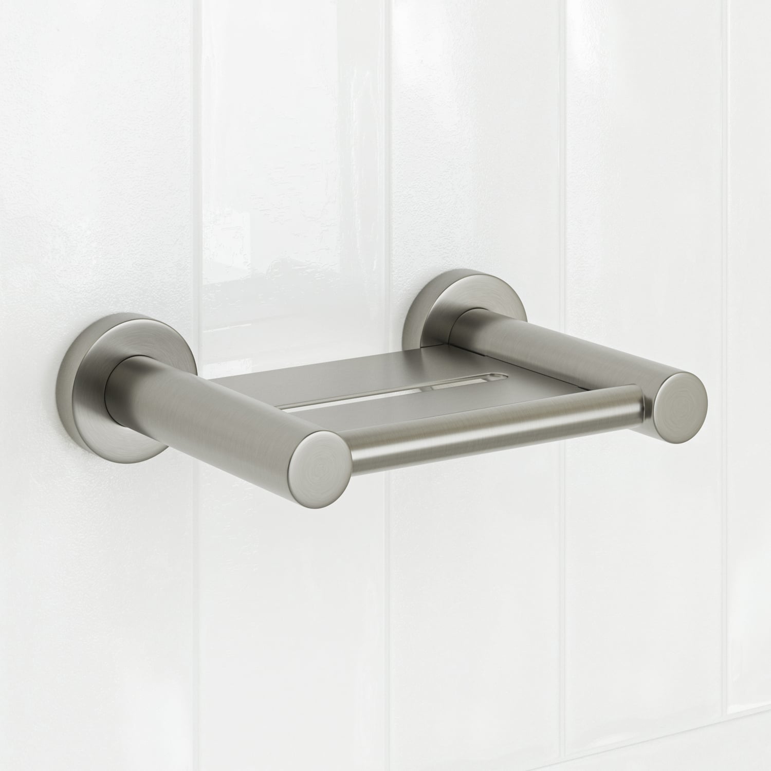 Clovelly Brushed Nickel Stainless Steel Soap Dish