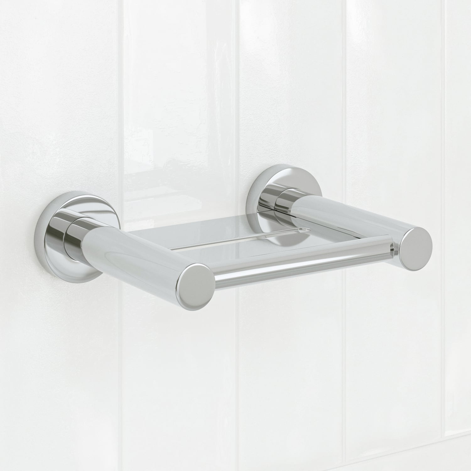 Clovelly Chrome Stainless Steel Soap Dish