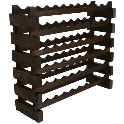 6 Layers of 9 Bottles Wine Rack