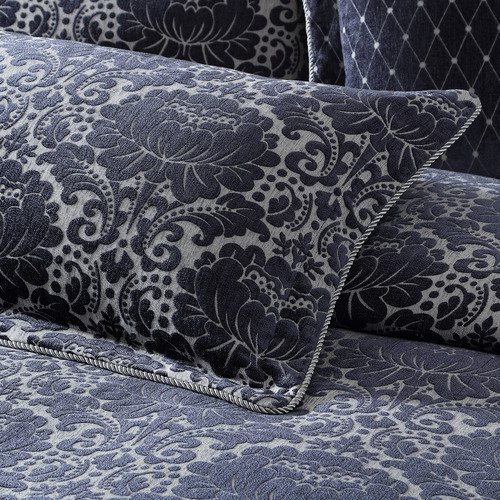 Esmeralda Yarn-Dyed Viscose Quilt Cover Set
