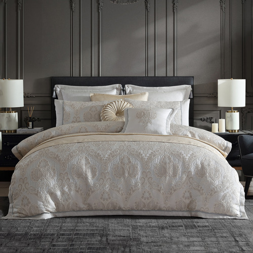 Emerson Yarn-Dyed Jacquard Quilt Cover Set