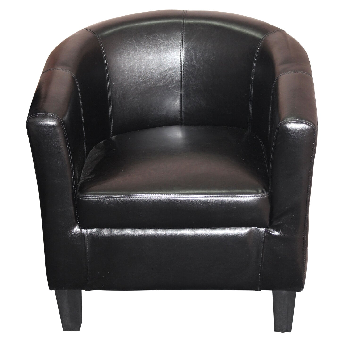 Asher-Faux-Leather-Tub-Chair-MY-6107