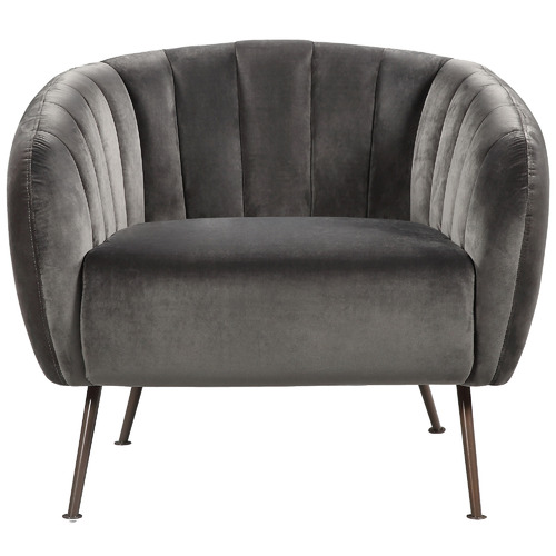 Asha Velvet Accent Chair