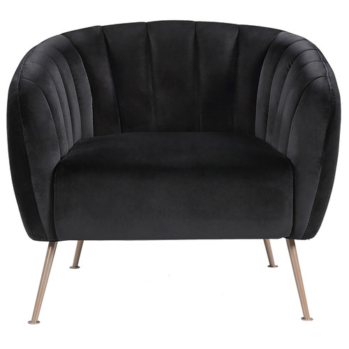 By Designs Asha Velvet Accent Chair | Temple & Webster