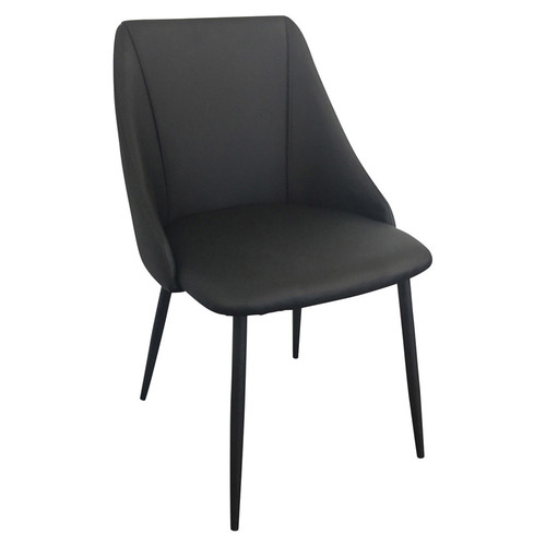 By Designs Faith Faux Leather Dining Chairs | Temple & Webster