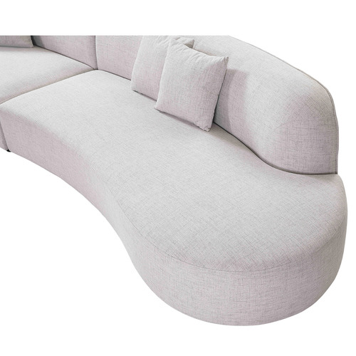 Ikriz 5 Seater Upholstered Sofa Temple & ster