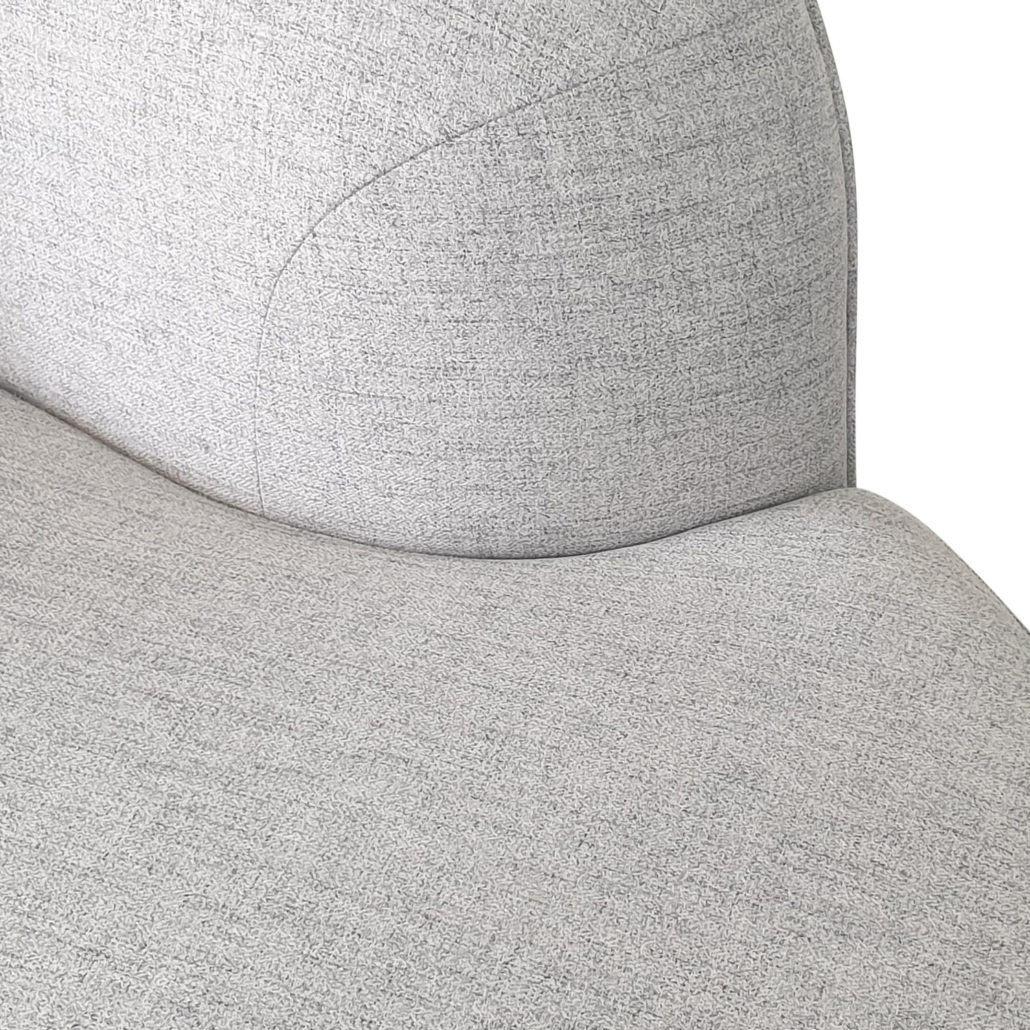 Grey Huck Upholstered Sofa