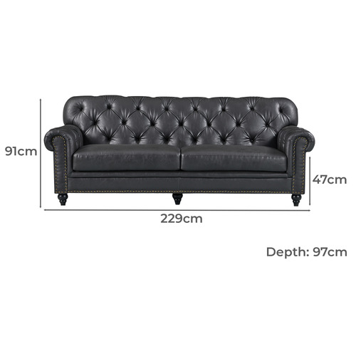 Primavera 5 Seater Upholstered Sofa