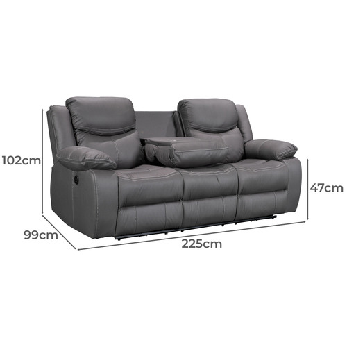 Perlman 3 Seater Electric Recliner Sofa