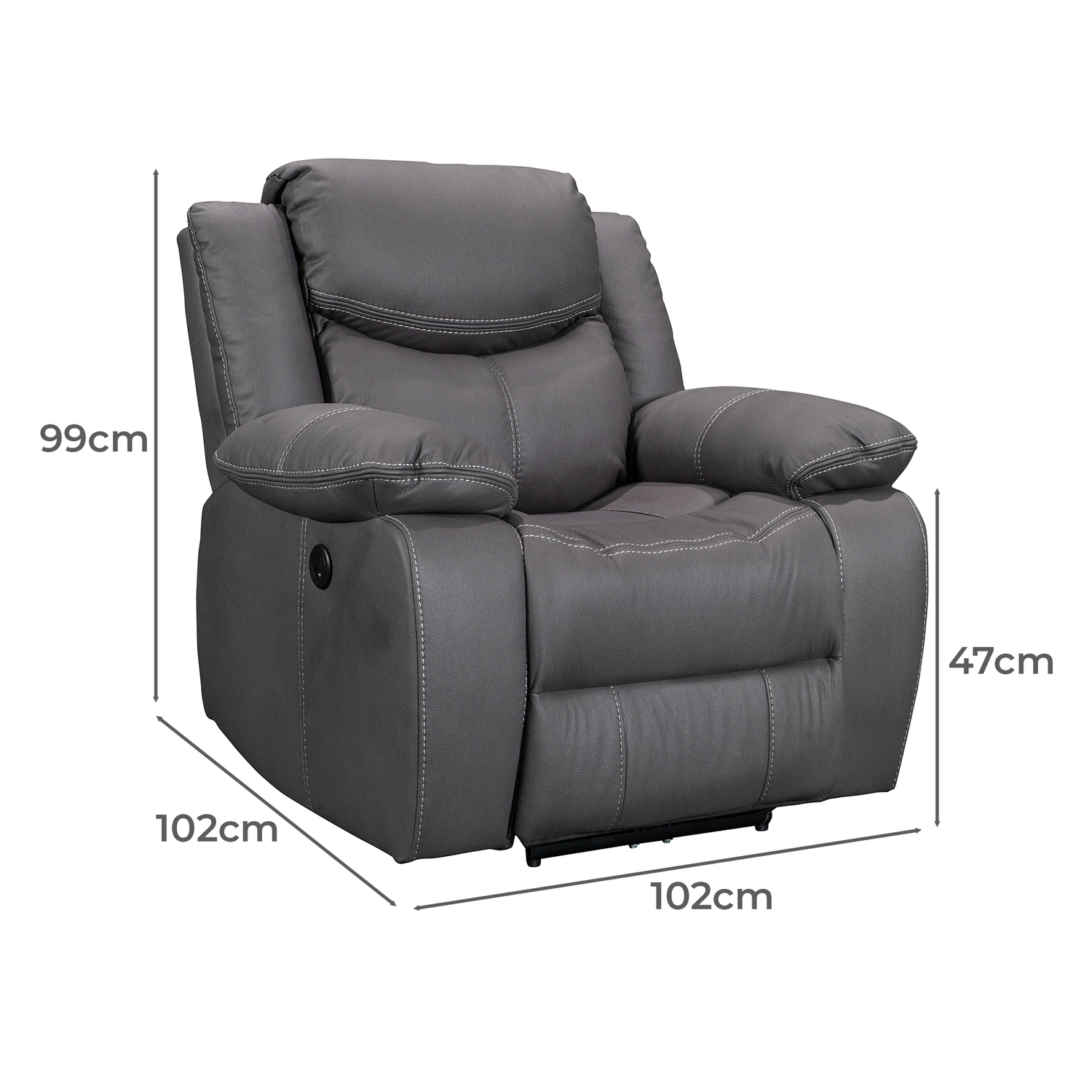 Perlman Electric Recliner Armchair