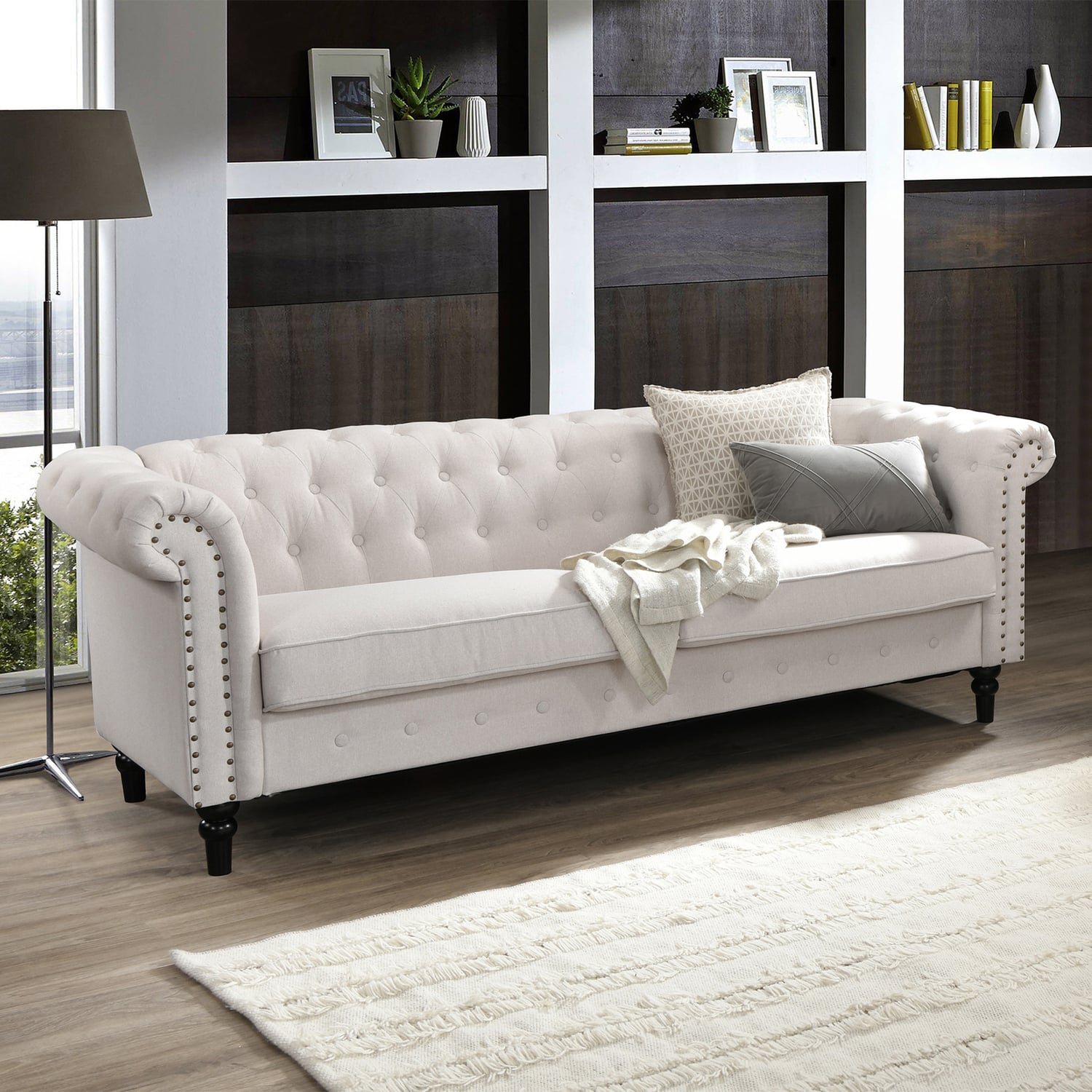 Maurice Chesterfield 3 Seater Sofa