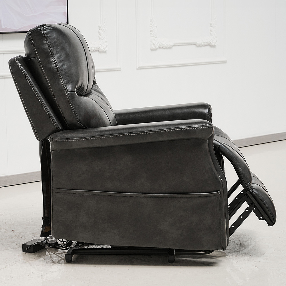 Caleb Faux Leather Power Lift Recliner Chair