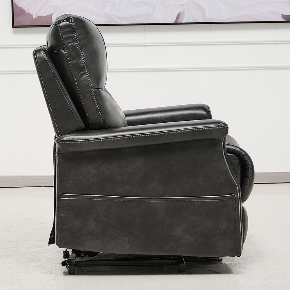 Caleb Faux Leather Power Lift Recliner Chair