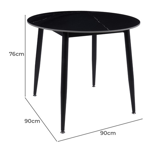 90cm Caleb Round  Dining Table