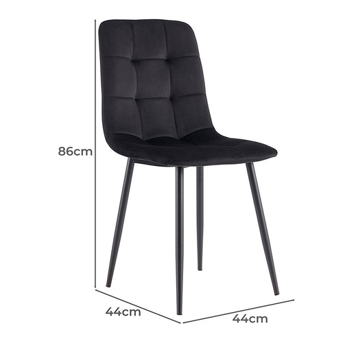 4 Seater Caleb Round Dining Table & Chair Set