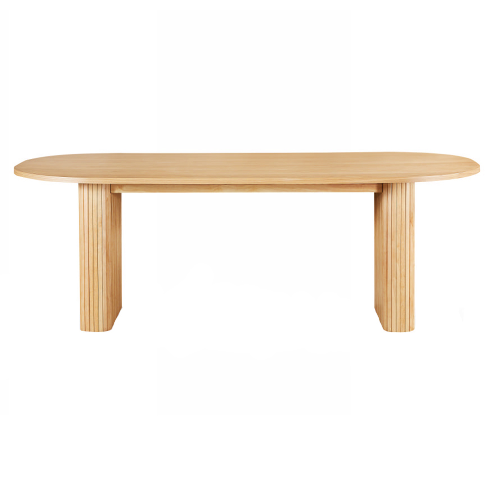 6 Seater Houlton Natural Dining Table & Chair Set
