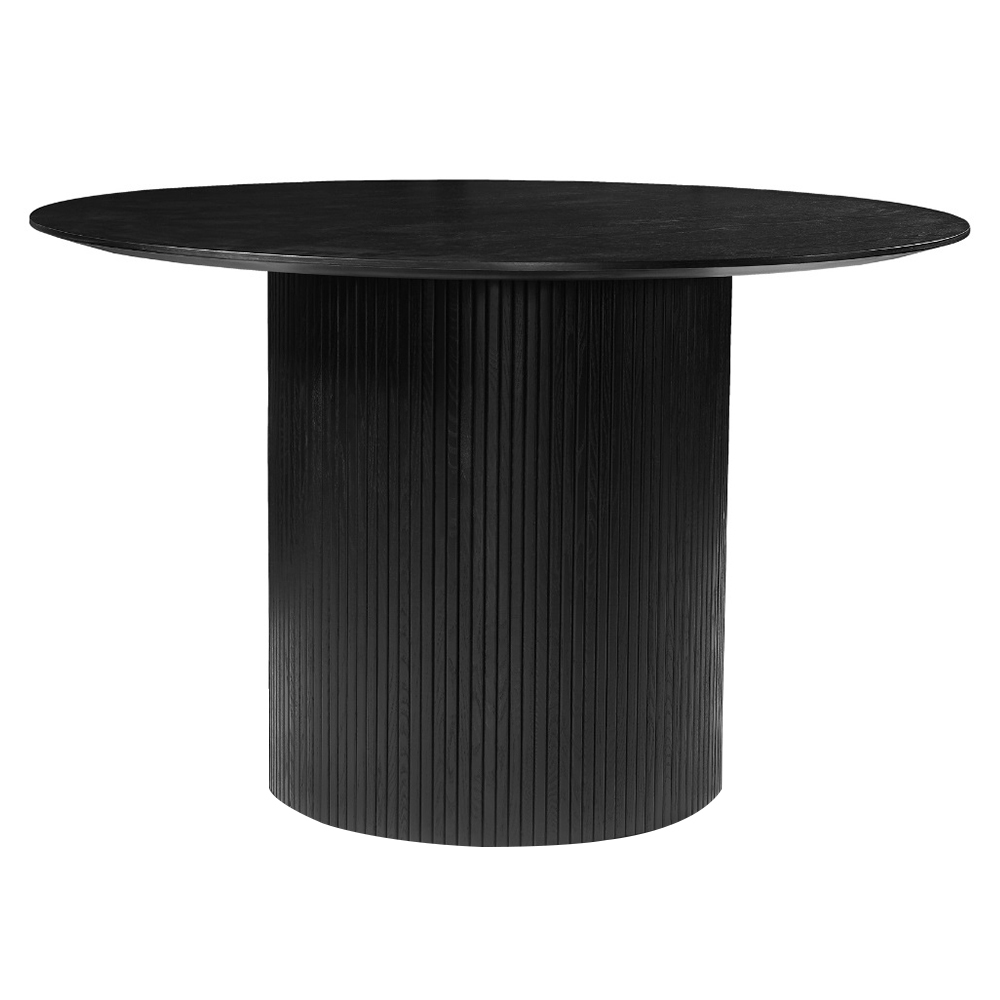 4 Seater Black Richdale Dining Table & Chair Set