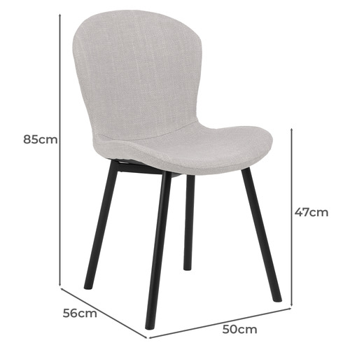 6 Seater Houlton Natural Dining Table & Chair Set