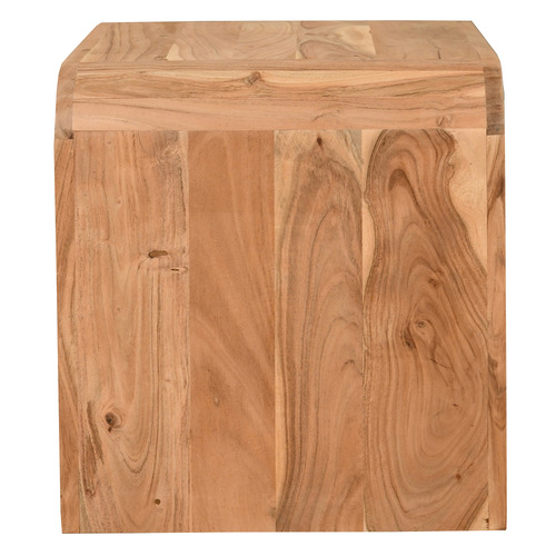 Armel Mango Wood Side Table