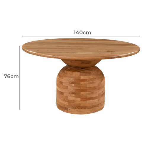 Angelique Mango Wood Dining Table