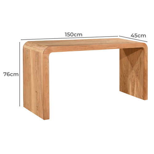Armel 76cm Mango Wood Console Table