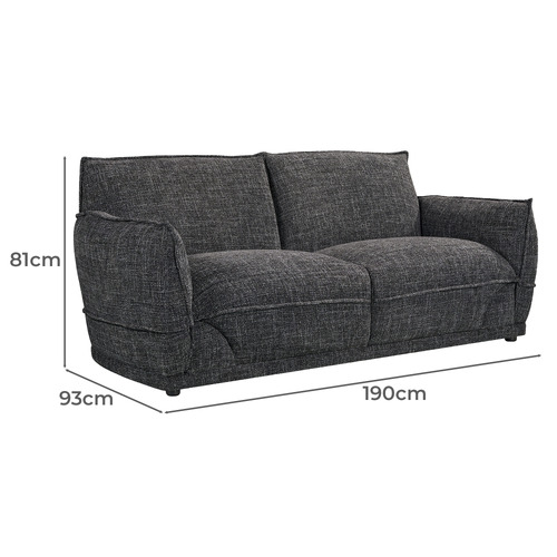 Lionnel 2 Seater Upholstered Sofa