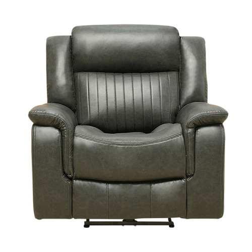 Powell Faux Leather Electric Recliner Armchair