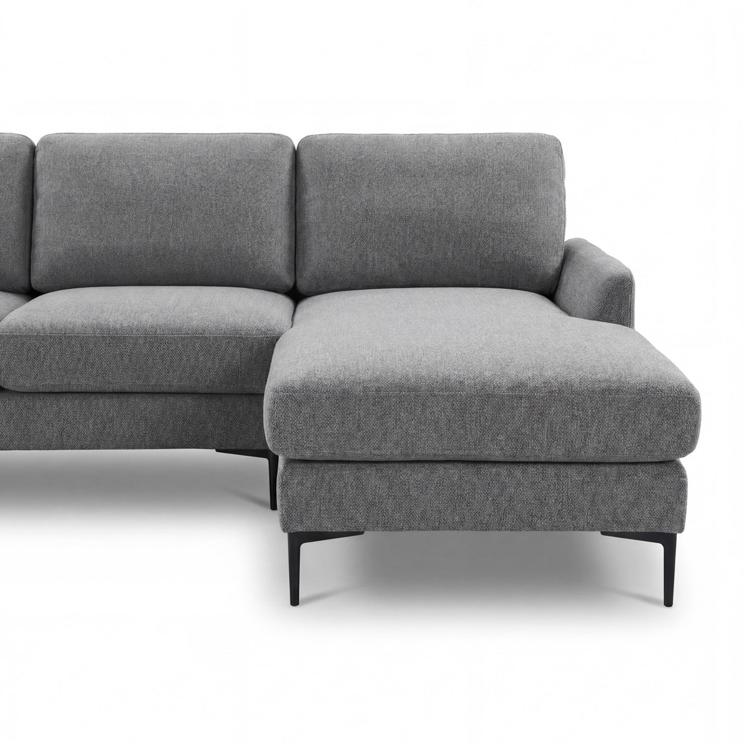 Bryn 3 Seater Upholstered Sofa with Reversible Chaise