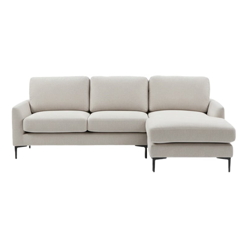 Bryn 3 Seater Upholstered Sofa with Reversible Chaise