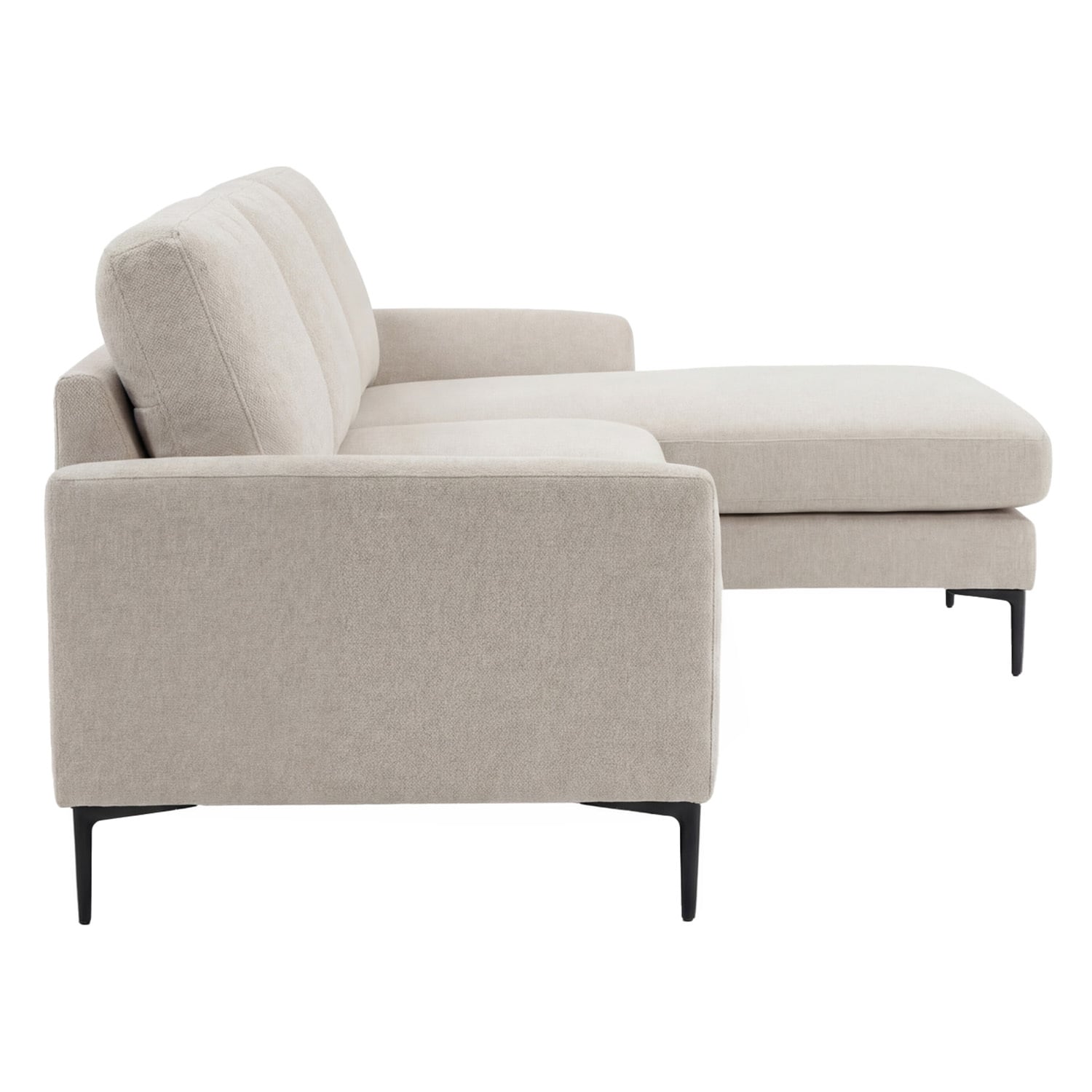 Bryn 3 Seater Upholstered Sofa with Reversible Chaise