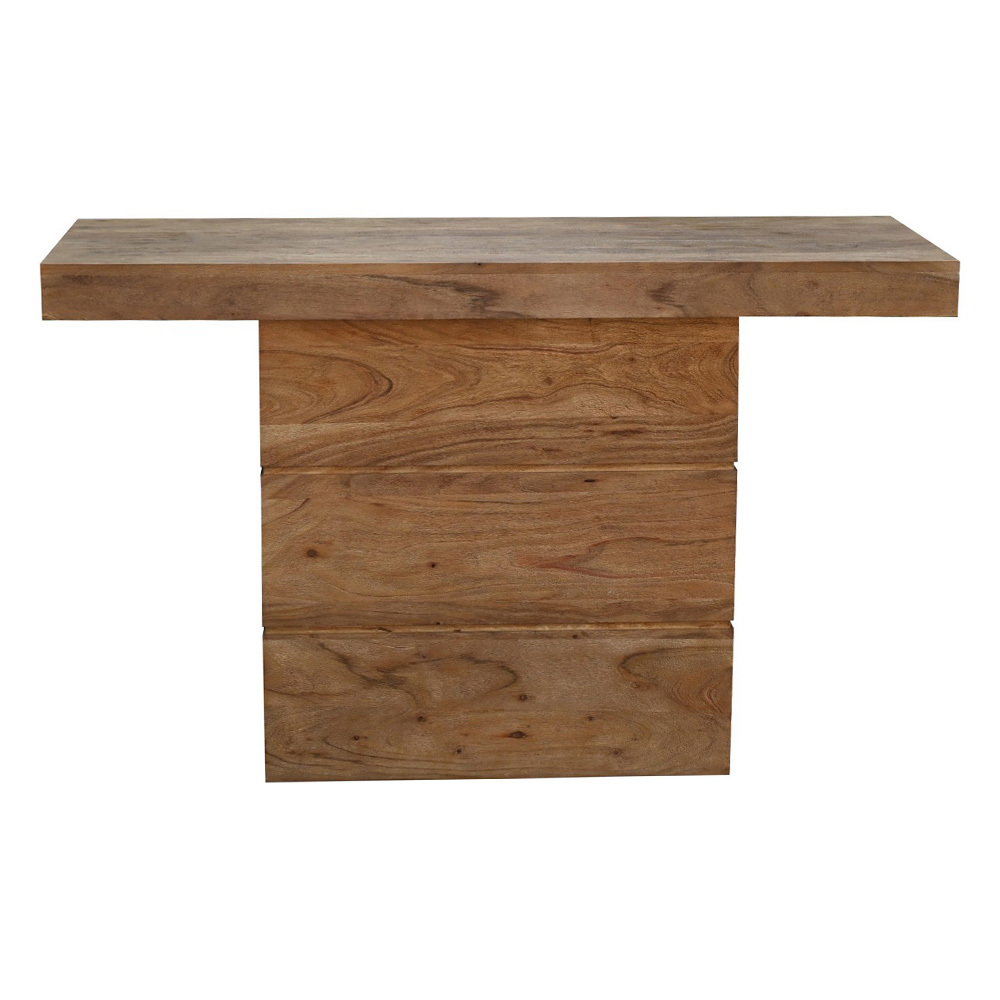 Stuart Acacia Wood Console Table