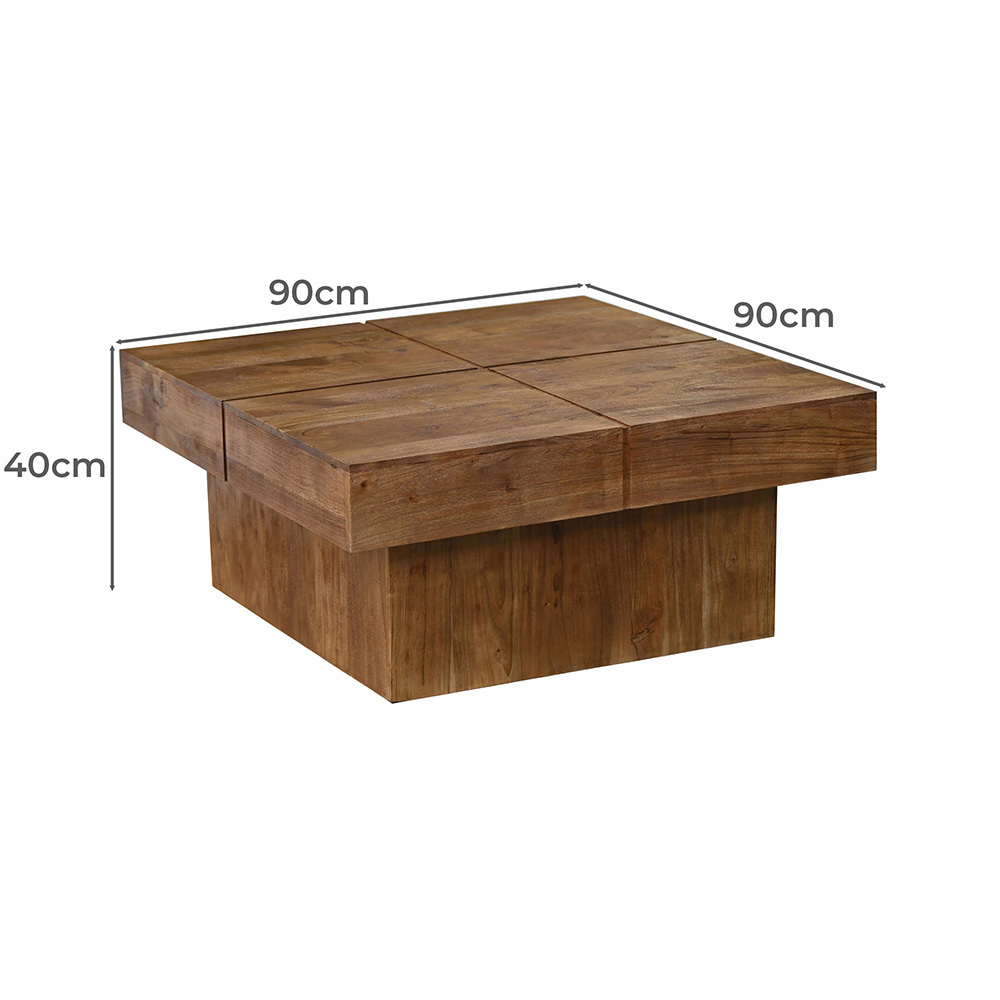Stuart Acacia Wood Coffee Table