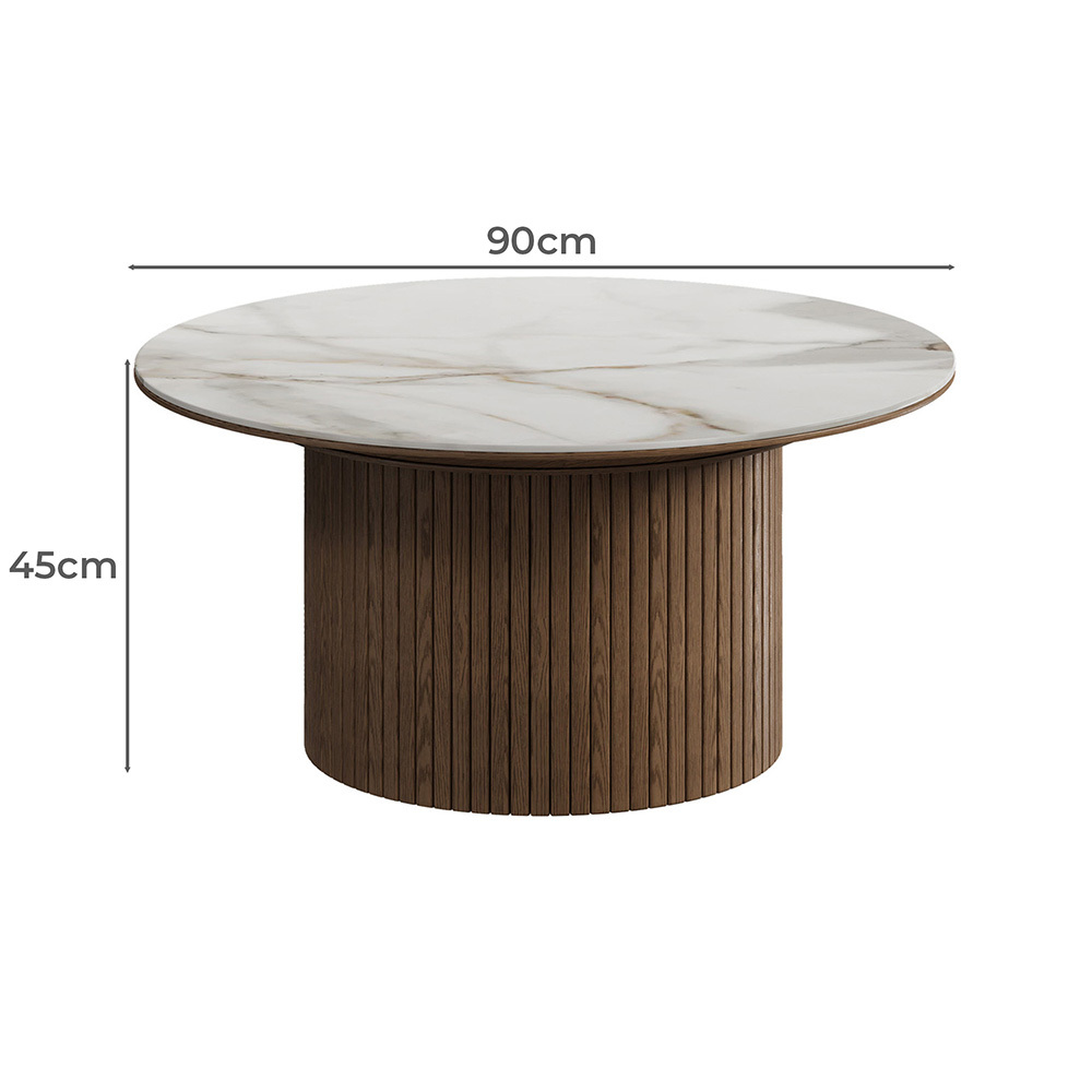 Gwendolyn Ash Wood Coffee Table