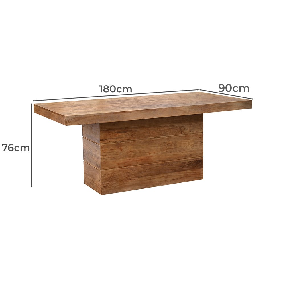 Stuart Acacia Wood Dining Table