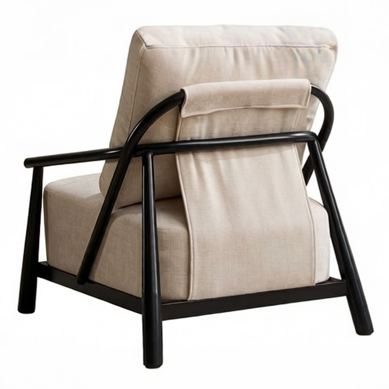 Moiren Liberty Rubberwood Accent Chair