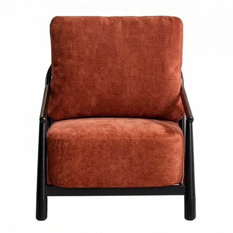 Moiren Liberty Rubberwood Accent Chair