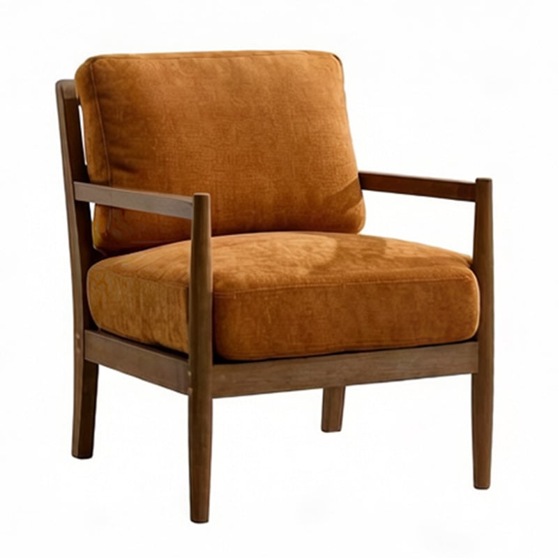 Valorin Rubberwood Accent Chair