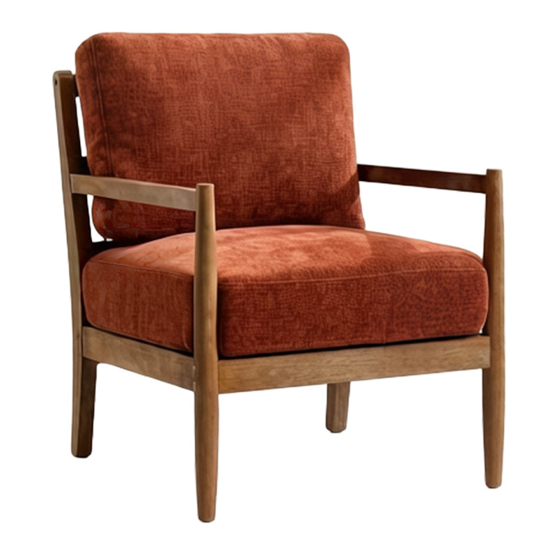 Valorin Rubberwood Accent Chair