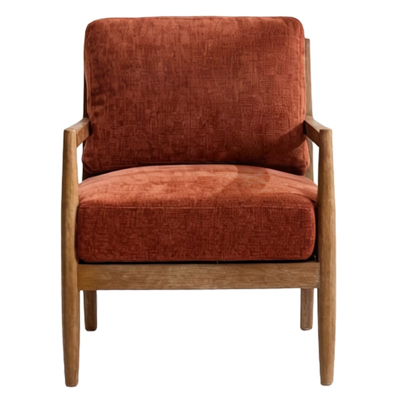 Valorin Rubberwood Accent Chair