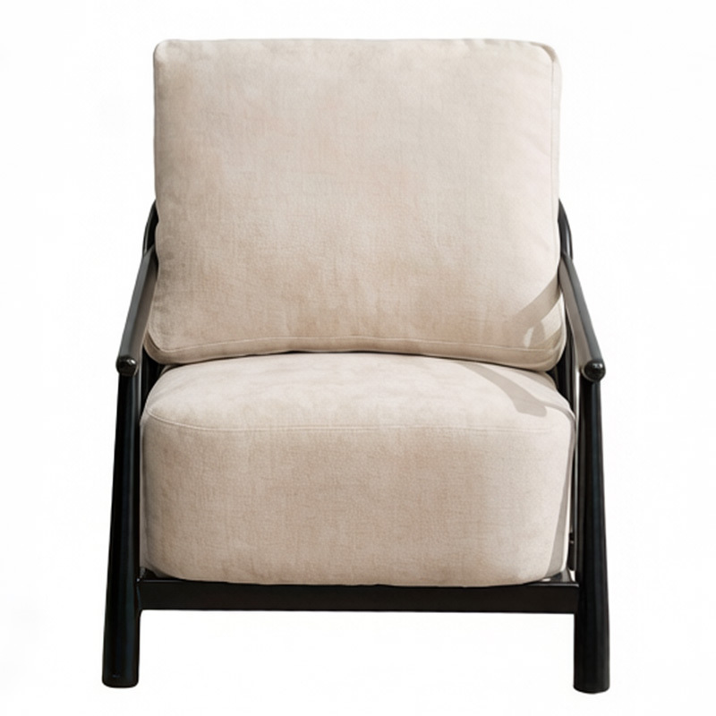 Moiren Liberty Rubberwood Accent Chair