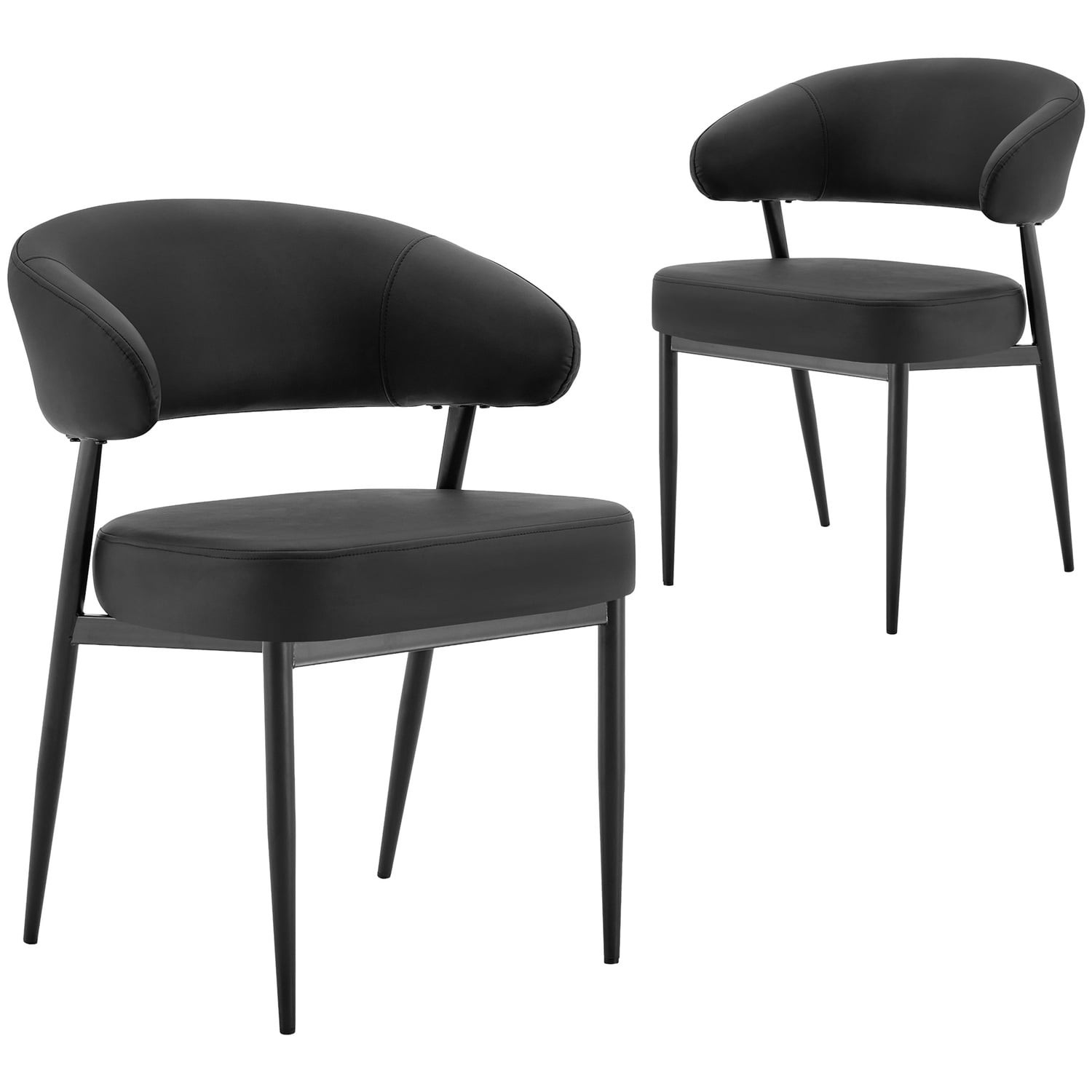 Dakota Faux Leather Dining Chairs