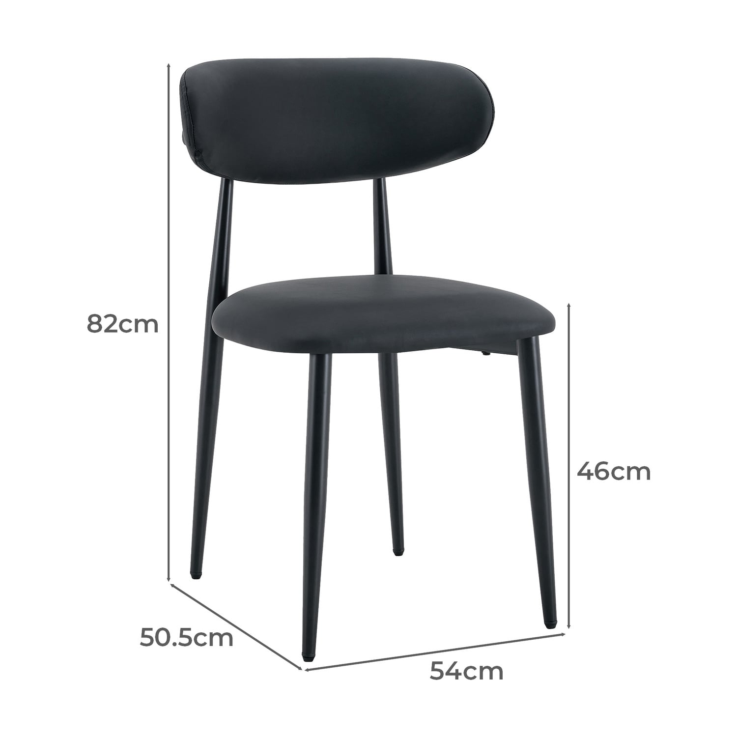 Maelle Faux Leather Dining Chairs