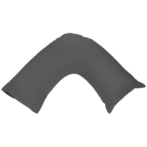 Black v pillow top case