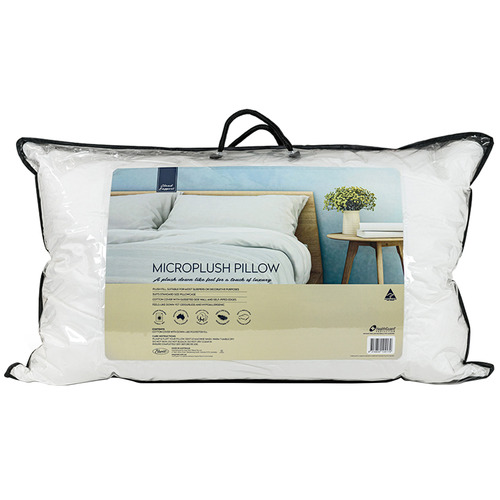 Easy Rest Cloud Support Microplush Standard Pillow | Temple & Webster