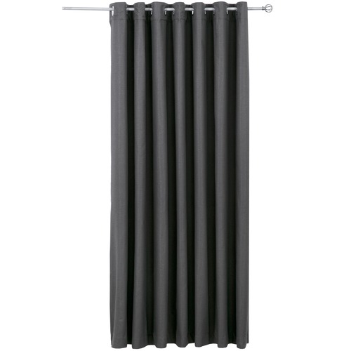 Essentially Homeliving Large Grid Single Panel Eyelet Curtain